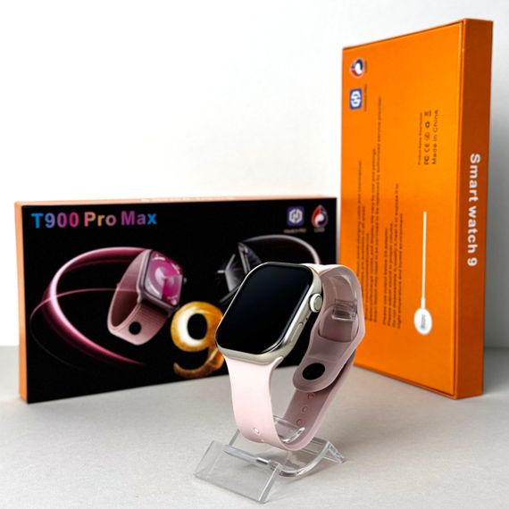 Розумний годинник Smart T900 Pro Max (Рожевий) UA