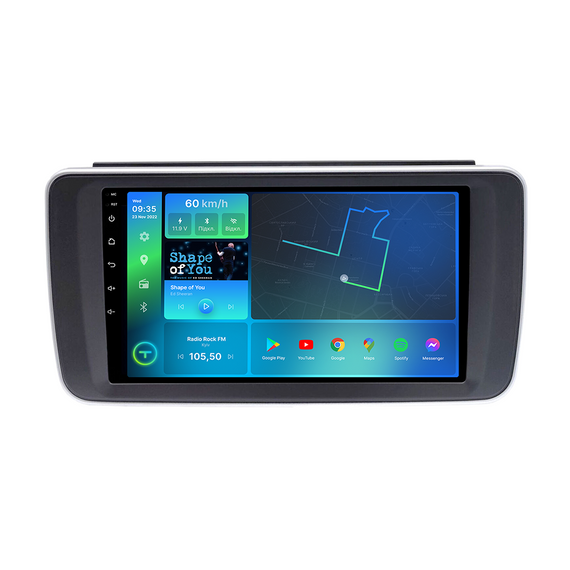 Штатна магнітола Torssen Nissan Leaf 2018+ FL9 4+64Gb 4G Carplay DSP | Зображення 1