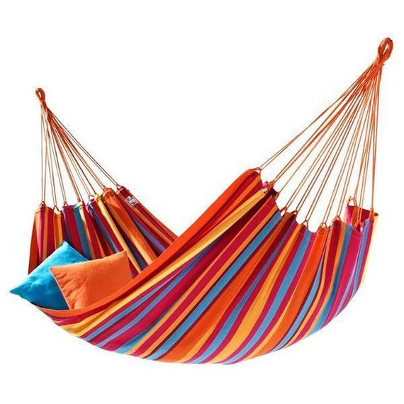 Гамак Мексиканська бавовна 180*80 см (без планки) Червоний