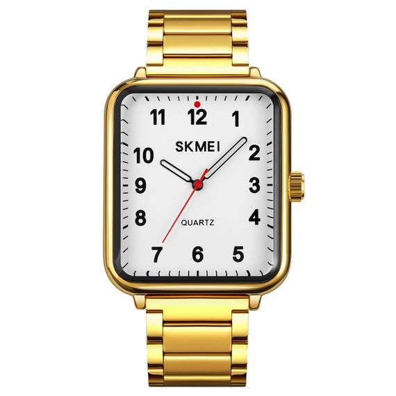 Годинник S2kmei 1954GDWT Gold-White
