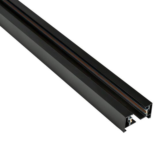 Трековий шинопровід PROLUM™ M27; 220V; Накладний \ Підвісний  - P27; Чорний 2М