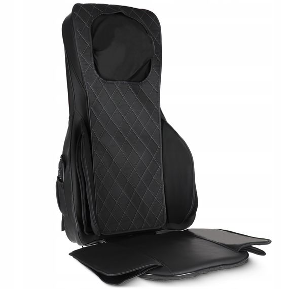 Масажна накидка 4FIZJO Shiatsu багатофункціональна, з підігрівом Black (P-5905973403528)