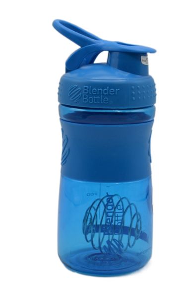 Шейкер спортивний (пляшка) BlenderBottle SportMixer Flip 20oz/590ml Cyan (Original) | Зображення 2
