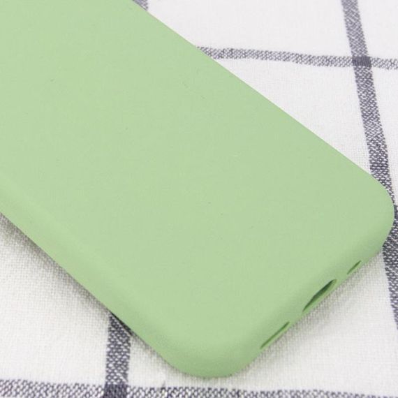 Чехол Silicone Case Full Protective (AA) NO LOGO для Apple iPhone 12 Pro / 12 (6.1") Мятный / Mint | Зображення 1