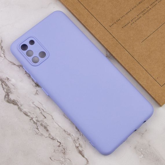 Чехол Silicone Cover Lakshmi Full Camera (A) для Samsung Galaxy A31 Full camera, Бузковий/Dasheen | Зображення 3
