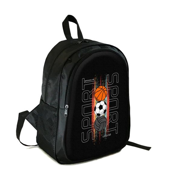 Рюкзак підлітковий,спортивний,шкільний 40×30 см з принтом - дитячий,міський для хлопчика,чоловічий,унісекс (4377)