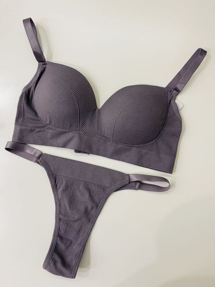 Комплект бюстгальтер і трусики Beisdanna 1306 Бузковий One Size | Зображення 1