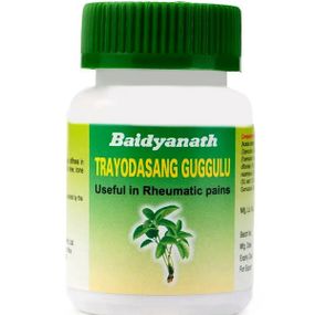 Смесь экстрактов Baidyanath Trayodashang Guggulu 80 Tabs