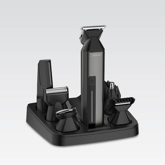 Набор для стрижки волос аккумуляторный 6 в 1 Maestro MR-660, водонепроницаемый, USB