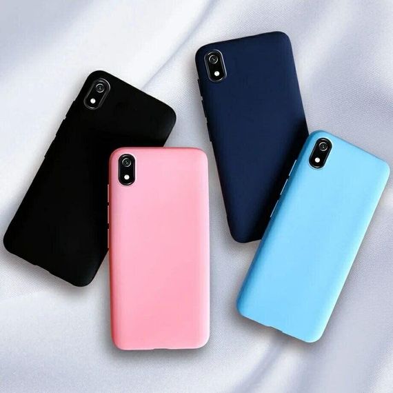 Чохол Candy Silicone для Xiaomi Redmi 9A колір Рожевий | Зображення 1