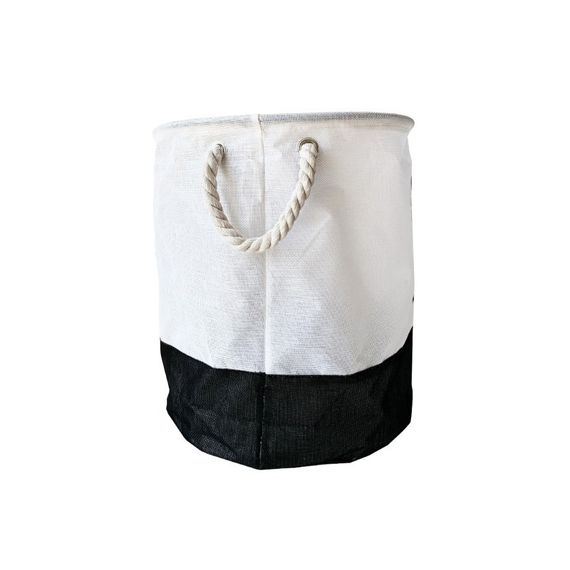Кошик для іграшок та білизни "Hello cute animals Пінгвін" MGZ-1006(Black) 35 х 40 см | Зображення 1