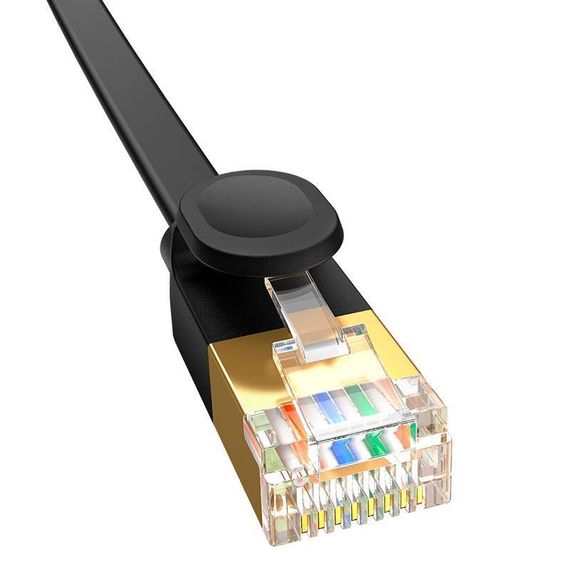 Патч-корд Baseus CAT7 B00133207111-04 RJ45 5 м, черный | Зображення 1