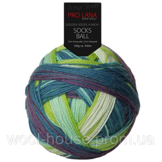 Шкарпеткова пряжа Pro Lana Golden Socks Ball, 06