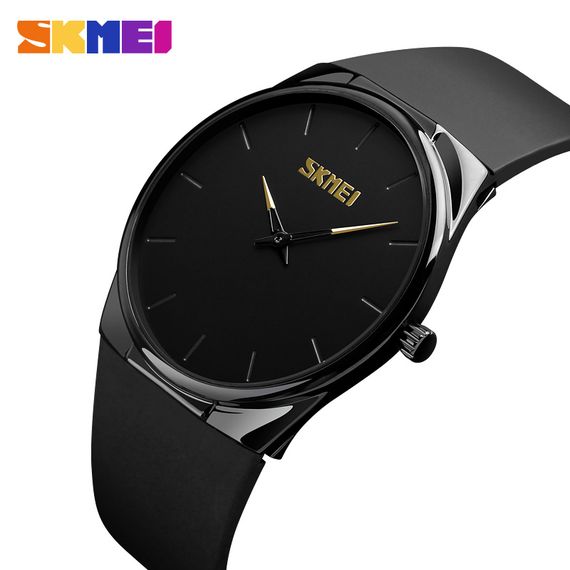 Наручний годинник Skmei 1601SBK Black | Зображення 1