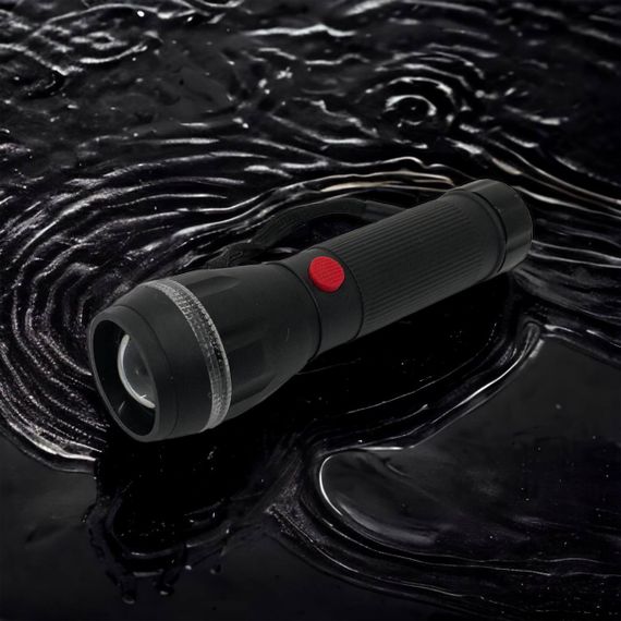 Ліхтар ручний металевий, Пило-вологозахищений ліхтарик, Ліхтар з регулюванням променя QO-60