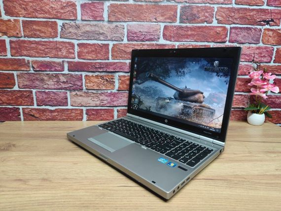 Ноутбук HP EliteBook 8560p / 15.6" (1366x768) TN / Intel Core i5-2540M (2 (4) ядра по 2.6 - 3.3 GHz) / 8 GB DDR3 / 128 GB SSD / Intel HD Graphics 3000 / WebCam / VGA б/у | Зображення 3