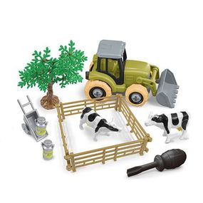 Дитячий іграшковий набір "Трактор" 8836 інструменти, аксесуари