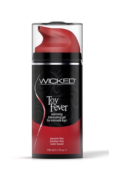 Зігріваючий гель-мастило на водній основі Wicked Toy Fever, 100 мл