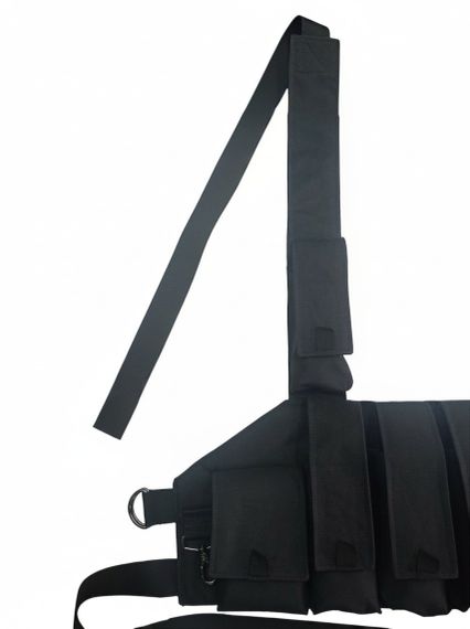 Нагрудна розвантажувальна система закритого типу А М&M Вид 3 Black чорний (214530) | Зображення 4