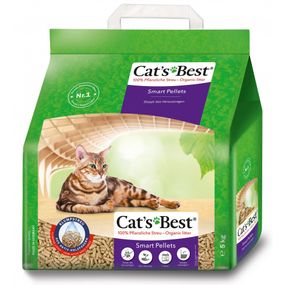 Наповнювач Cat’s Best для котячого туалету Smart Pellets деревний 10 л / 5 кг