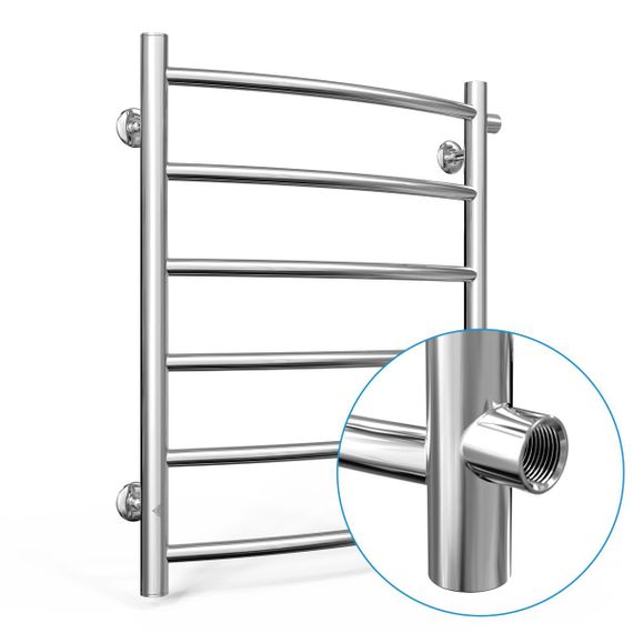 Водяна рушникосушарка Laris Класік П6 450 х 600 б/п 1/2" мц 500