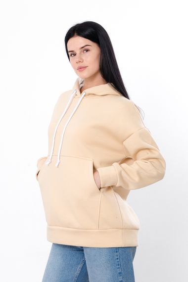 Худі для жінок Носи своє 50 Бежевий (p-15276-174800) | Зображення 3