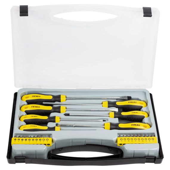 Набір викруток Sigma + біти 27шт CrV с кейсом 4001061 | Зображення 1