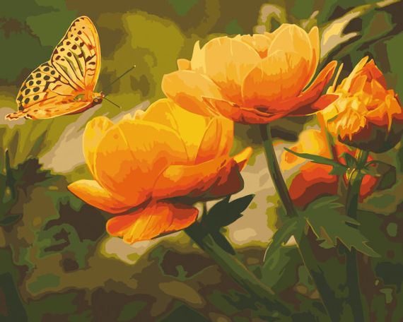 Картина за номерами "Малювальний вогник" 40х50 см 13118-AC