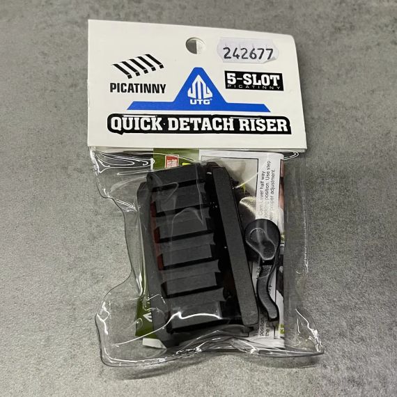 Компенсатор висоти Leapers UTG UNIVERSAL QD H 15 мм H 60 мм Підвищувальна проставка райзер компенсатор висоти | Зображення 5