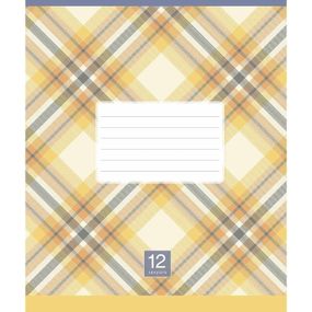 Зошит учнівський "Plaid pattern" 024-3345L-5 в лінію, 24 аркушів