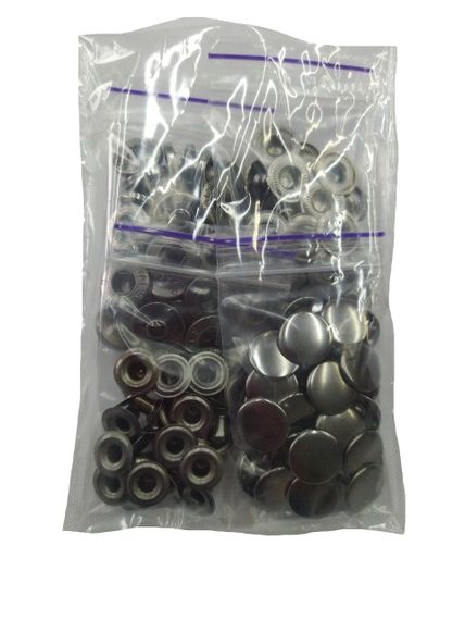 Застібка Альфа М&М 15 мм Темний нікель (213557) | Зображення 5