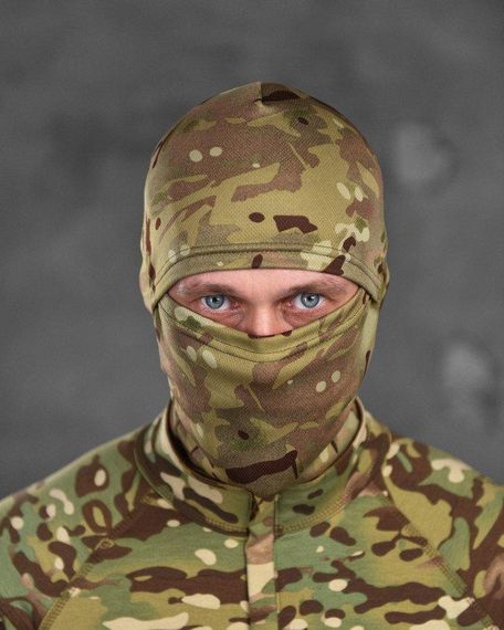 Балаклава мужская тактическая подшлемник  мужская тактическая подшлемник  coolmax мультикам ВТ1065 | Зображення 2