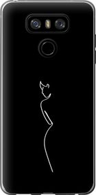 Чехол на LG G6 Силуэт1 "4590u-836-17620"