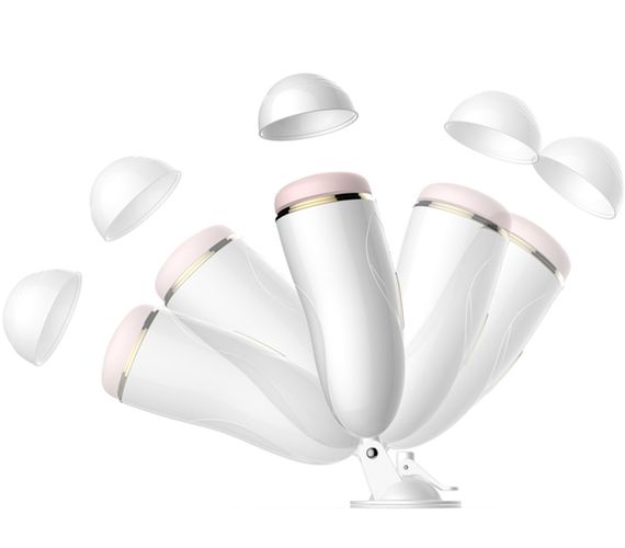 Мастурбатор з вібростимуляцією Boss Series - Vibrating Masturbation Cup USB 7 + Interactive Function, BS6300017 Sex Aura | Зображення 4