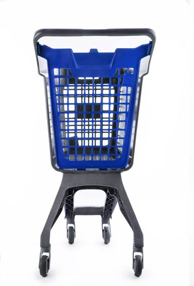Покупательская тележка Shopping Basket UP.80 синяя, 80л, Испания, Синий | Зображення 1
