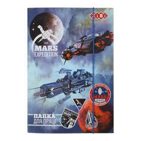 Папка для труда "COSMO STAR" ZB.14912 ZiBi KIDS Line, картонная, на резинке А4+ (4823078933720)