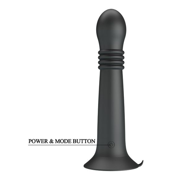 Вібратор на присосці Pretty Love Stellan Thrusting & Rotating Wand Massager – 23 cm Sex Aura | Зображення 5