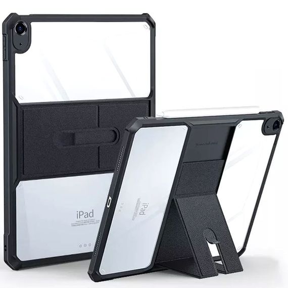 TPU+PC чохол Xundd Stand c посиленими кутами для Apple iPad Air 10.9'' (2020-22)/Air 11'' (2024-25) Чорний | Зображення 1