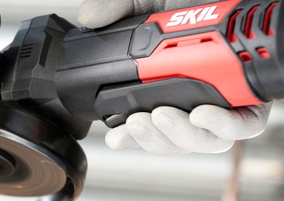 Болгарка (кутова шліфувальна машина) мережева 125мм 850 Вт "VRS+" SKIL 9132 AB 11070500101 (AG1E9132AB) | Зображення 5