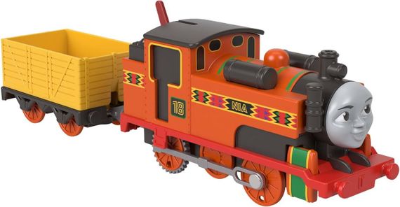 Класичний моторизований поїзд Нія із ювілейної серії до 80-річчя Thomas & Friends Оригінал Fisher-Price | Зображення 3