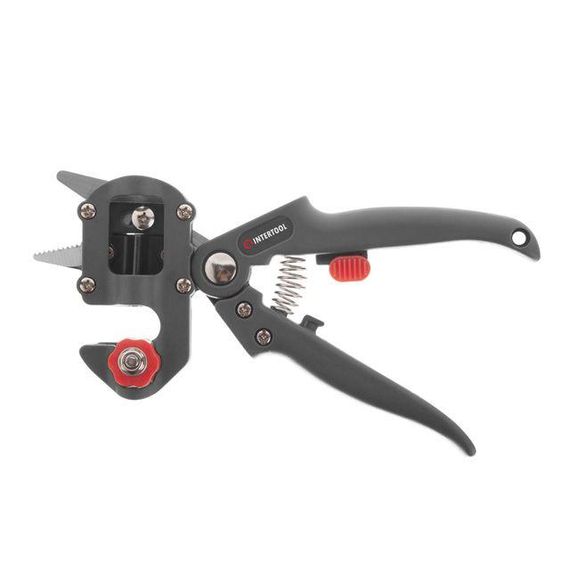 Секатор для щеплення, 200 мм, Carbon INTERTOOL FT-1020 | Зображення 1