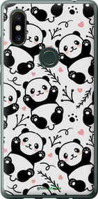 Чохол на Xiaomi Mi Mix 2s Панди "4318u-1438-2448"