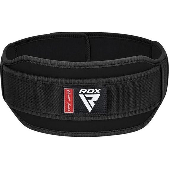 Пояс для важкої атлетики RDX RX5 Double Belt неопреновий Black L | Зображення 3