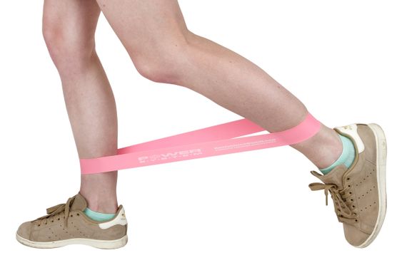Резинка для фітнесу Павер сістем PS-4061 Flex Loop Light Pink (опір 12кг.) | Зображення 3