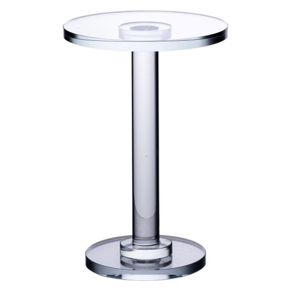 Тортовница стеклянная на ножке 12×18 см круглая стойка для торта, капкейков HP-4-68M