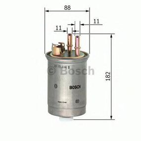 Фільтр паливний BOSCH 0450906452 на FIAT PUNTO (188)