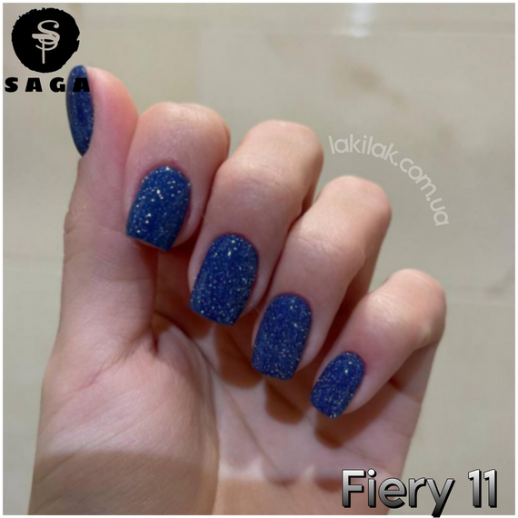 Світловідбиваючий гель-лак SAGA 11 Fiery 9мл | Зображення 7