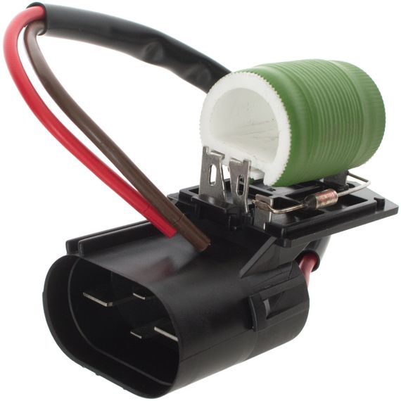 Opel ASTRA H седан (07-14) 1.4 / 1.6 / 1.8 БЕНЗИН (04-14) резистор реостат вентилятора радіатора 4 контакти, Опель Астра