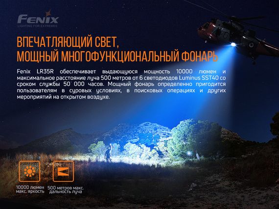 Ліхтар ручний Fenix LR35R | Зображення 6