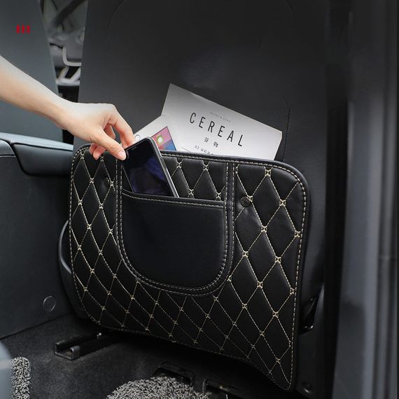 Універсальна накидка на спинку переднього сидіння автомобіля Black | Зображення 4